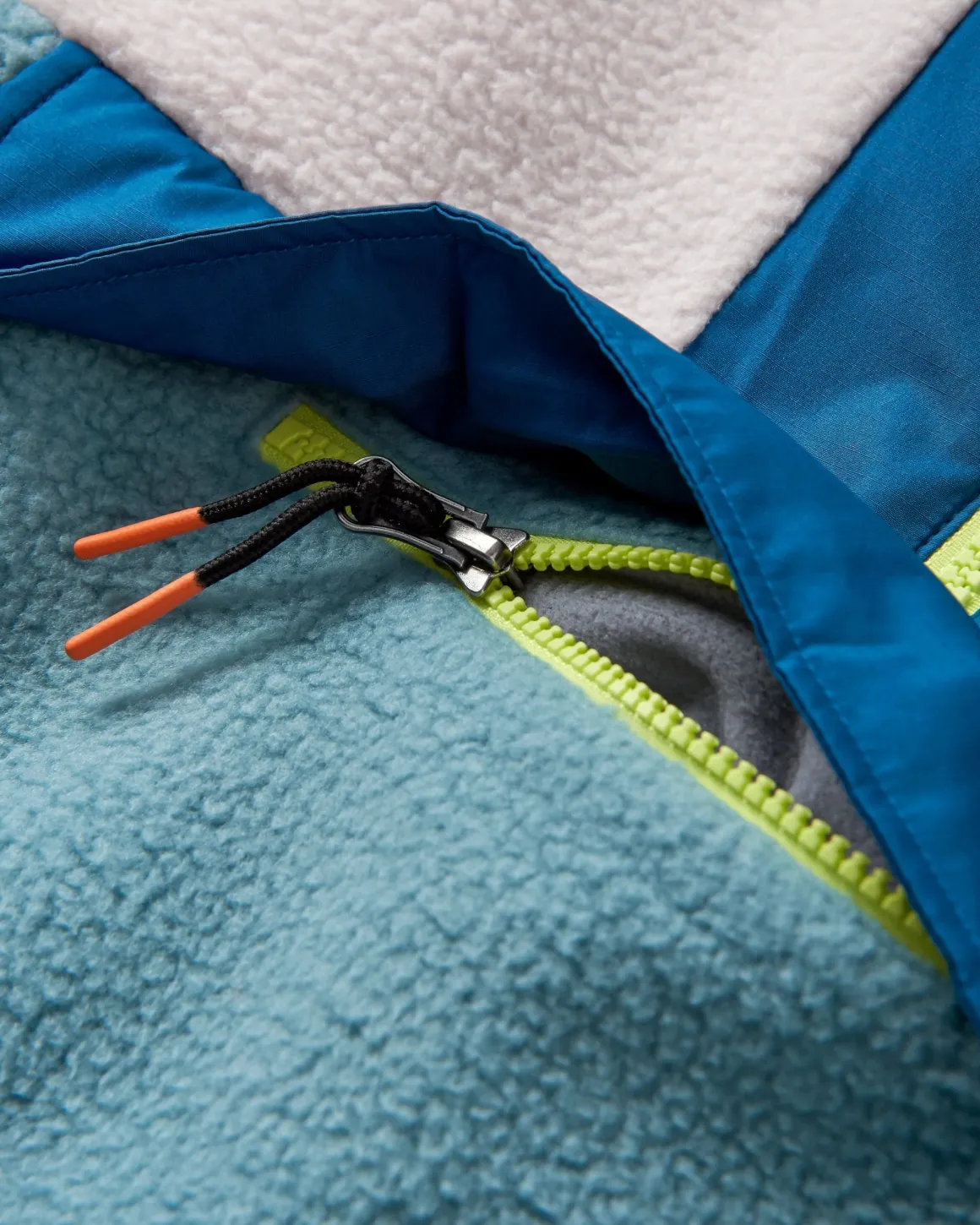 Maren 1/2 Zip Sherpa Fleece Recyclé - Arctic