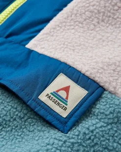Maren 1/2 Zip Sherpa Fleece Recyclé - Arctic