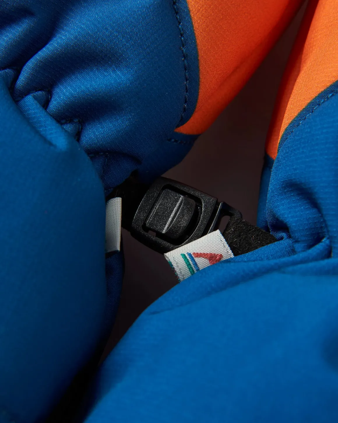 Moufles Clair de Lune - Tidal Blue Orange Multi