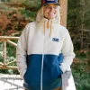 Nestling Sherpa Fleece Doublé Polaire Recyclé - Tidal Blue