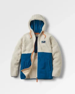 Nestling Sherpa Fleece Doublé Polaire Recyclé - Tidal Blue