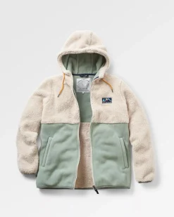 Nestling Sherpa Fleece Doublé Polaire Recyclée - Vintage White