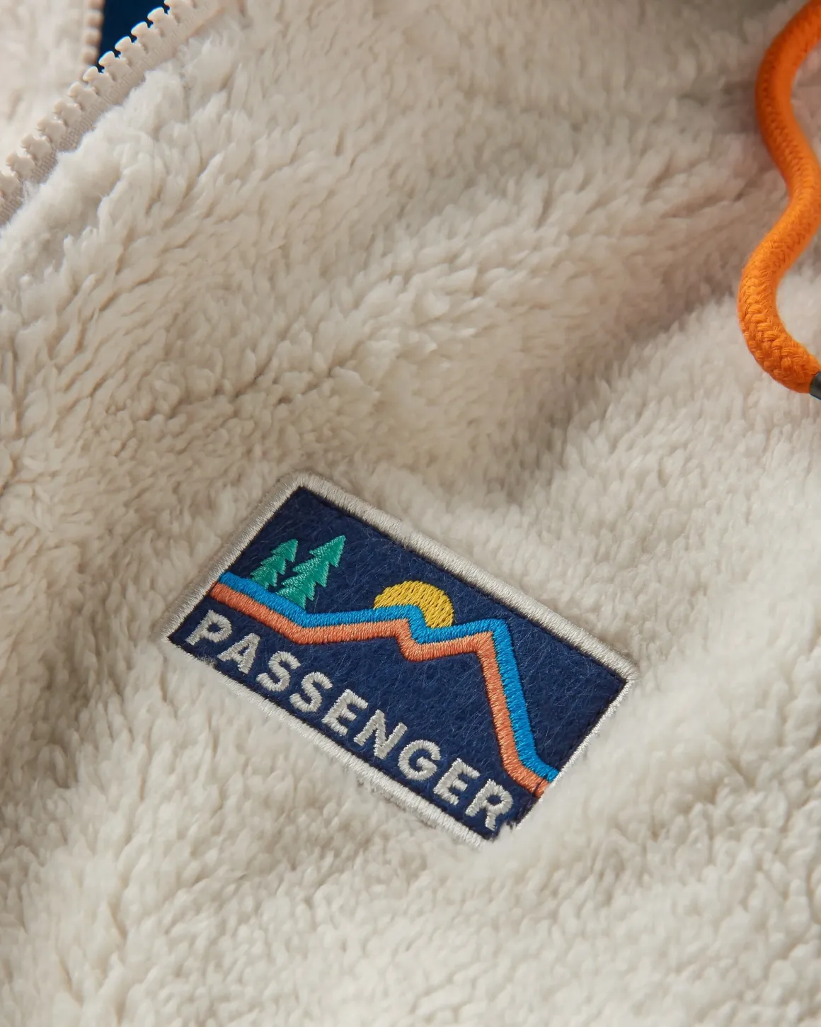 Nestling Sherpa Fleece Doublé Polaire Recyclé - Tidal Blue