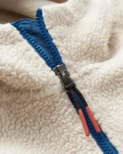 North Coast 2.0 Veste à Capuche en Sherpa Recyclé - Avoine