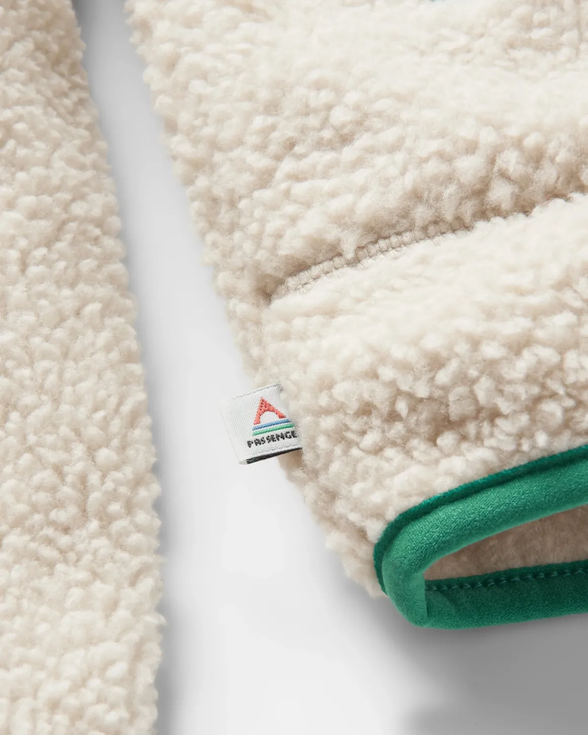 North Coast 2.0 Veste à Capuche en Sherpa Recyclé - Avoine