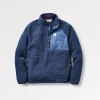 Offgrid 2.0 1/2 Zip Recycled Sherpa Fleece - Rich Navy