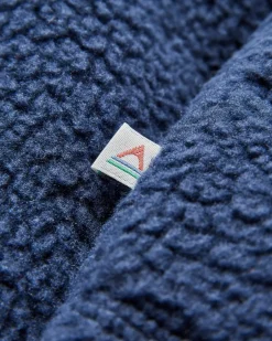 Offgrid 2.0 1/2 Zip Recycled Sherpa Fleece - Rich Navy
