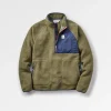 Offgrid 2.0 1/2 Zip Sherpa Polaire Recyclée - Kaki