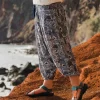 Pantalon Ample Daylily - Patchwork Vintage Marine