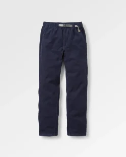 Pantalon Aventurier en Velours Côtelé - Bleu Marine Profond