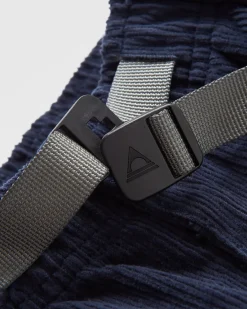 Pantalon Aventurier en Velours Côtelé - Bleu Marine Profond