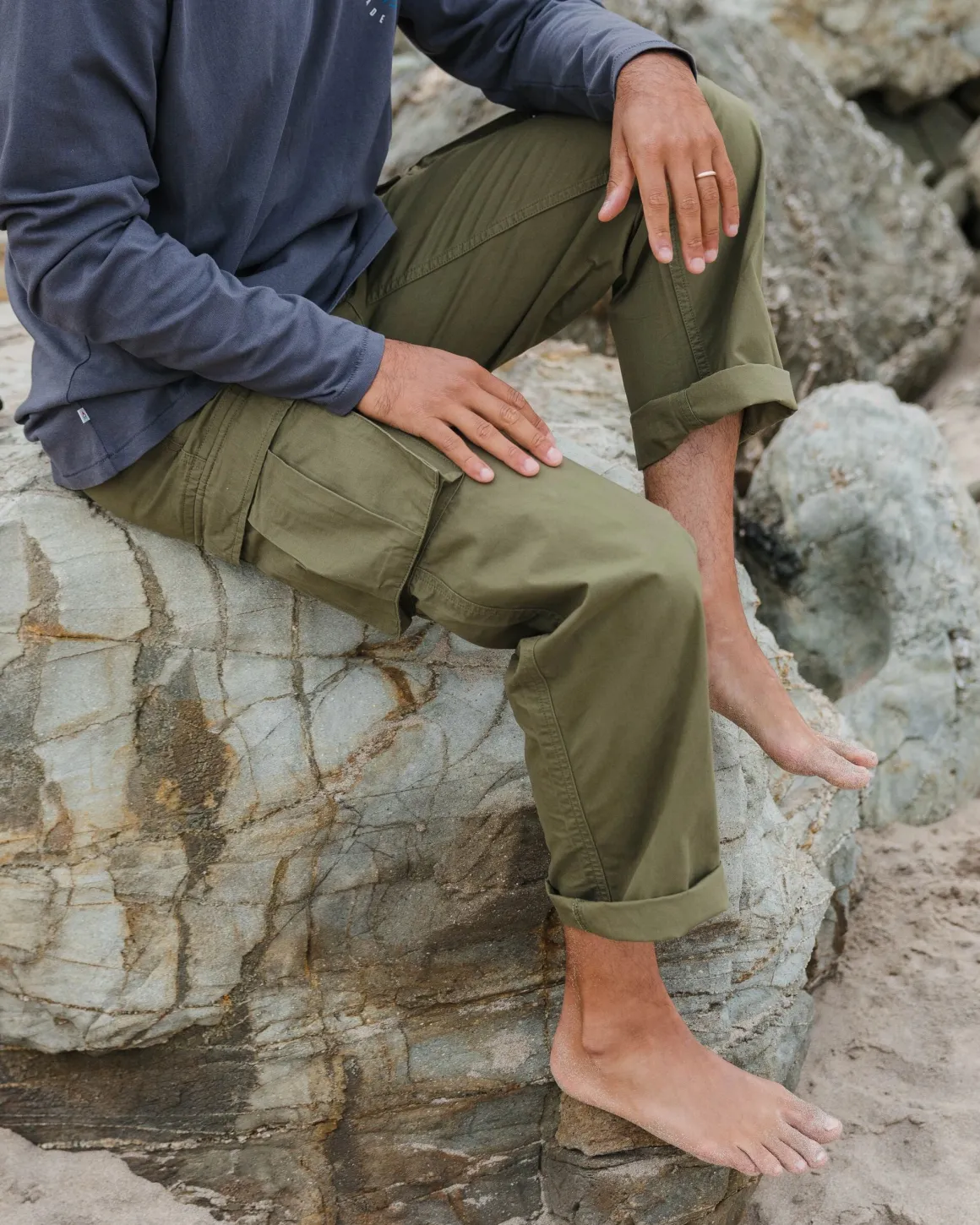 Pantalon Cargo Aventurier - Kaki