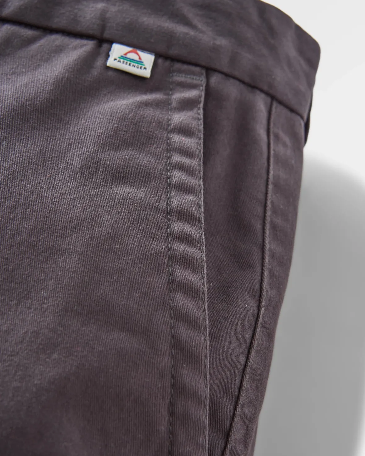 Pantalon en coton bio 365 - Noir délavé
