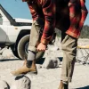 Pantalon en coton bio 365 - Olive poussiéreuse