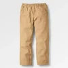 Pantalon en coton bio Chance - Biscuit