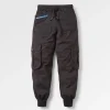Pantalon en coton bio Hydrilla - Noir
