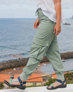 Pantalon en Coton Bio Hydrilla - Pistache