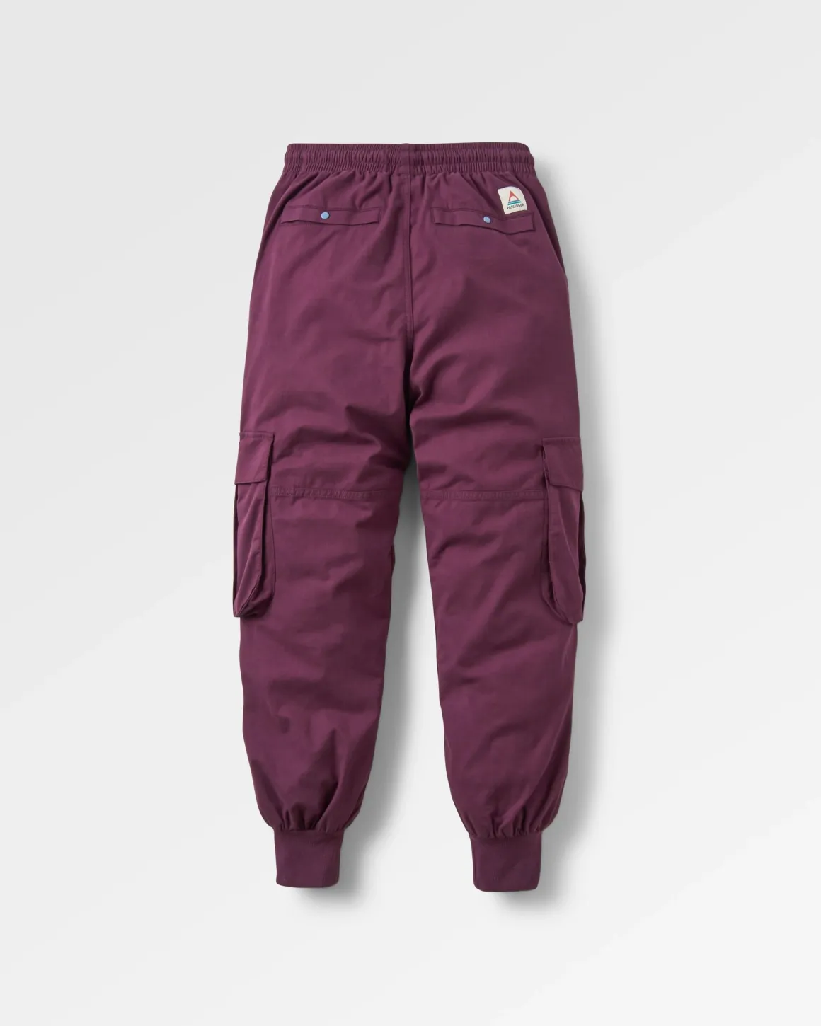Pantalon en coton bio Hydrilla - Prune Profonde