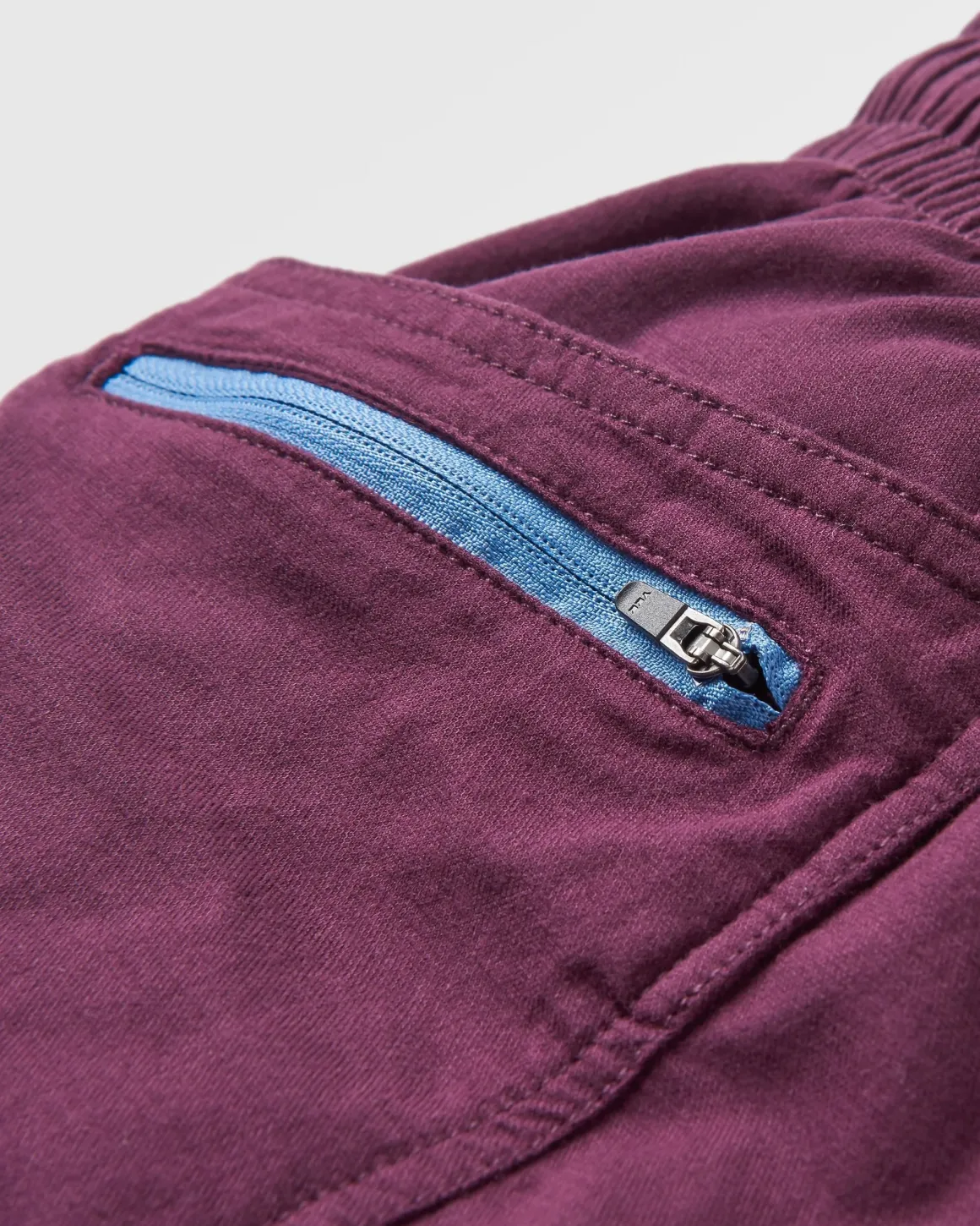 Pantalon en coton bio Hydrilla - Prune Profonde