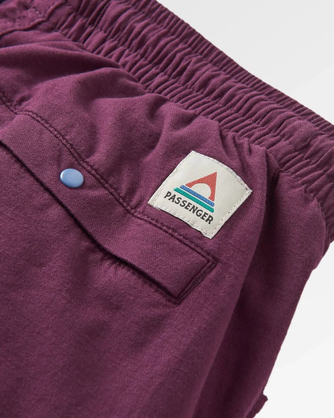 Pantalon en coton bio Hydrilla - Prune Profonde