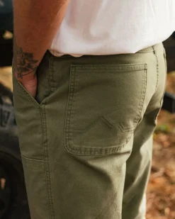 Pantalon en coton bio Vantage - Kaki