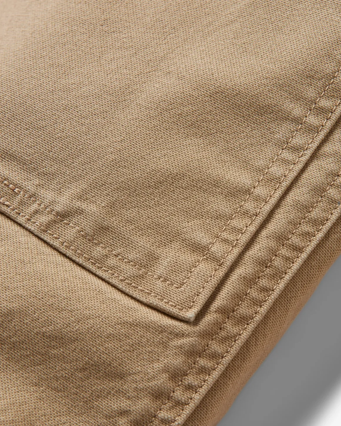 Pantalon en coton bio Vantage - Biscuit