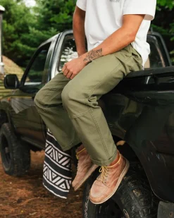 Pantalon en coton bio Vantage - Kaki