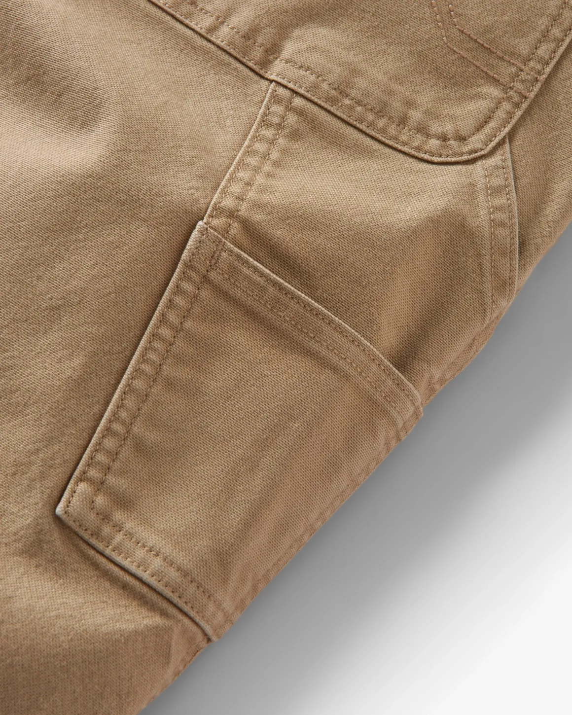 Pantalon en coton bio Vantage - Biscuit