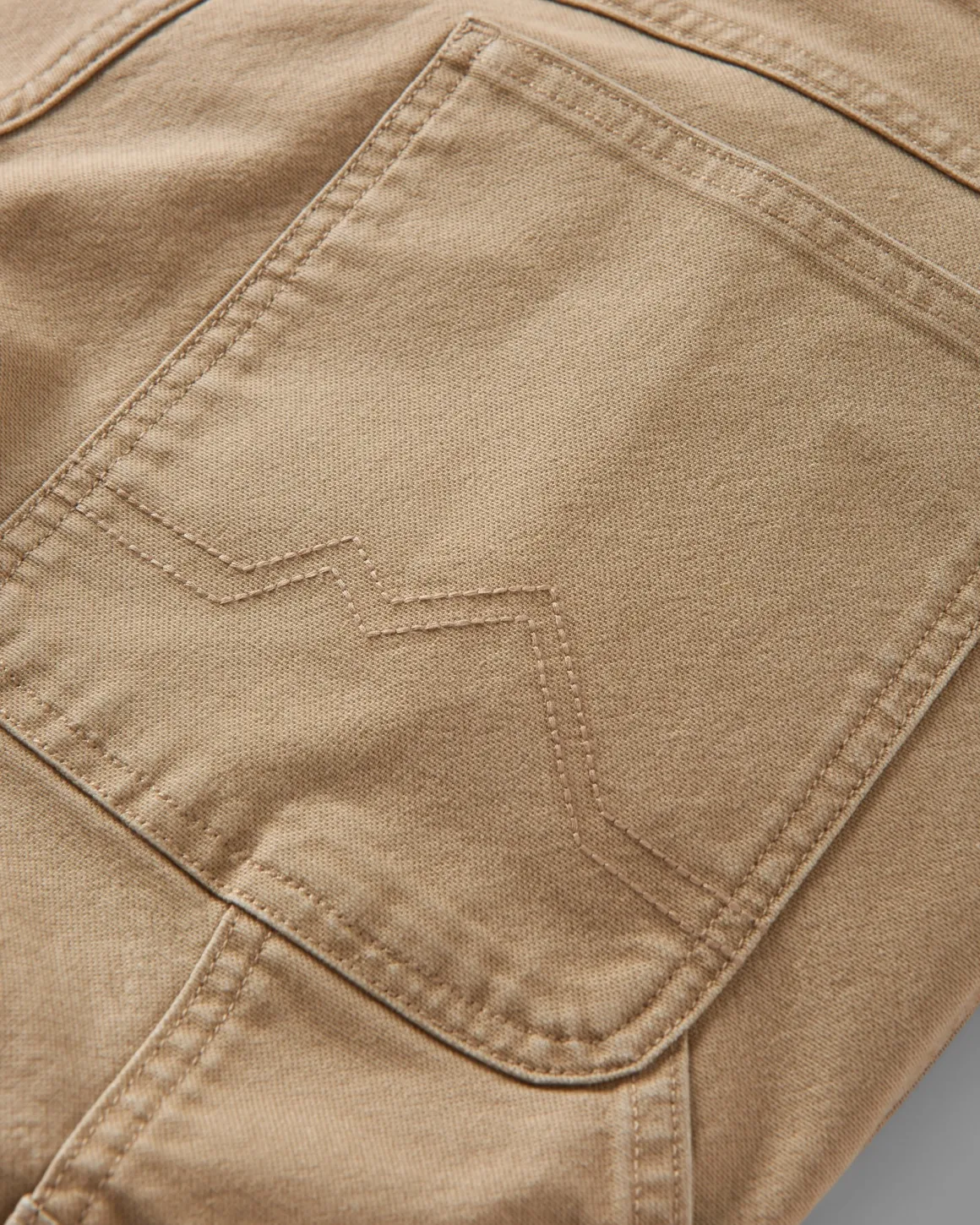 Pantalon en coton bio Vantage - Biscuit