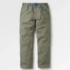 Pantalon en toile bio Aventurier - Olive Poussiéreuse