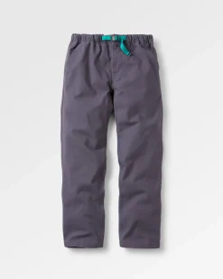 Pantalon en toile bio Aventurier - Charcoal