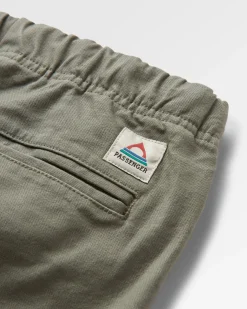 Pantalon en toile bio Aventurier - Olive Poussiéreuse