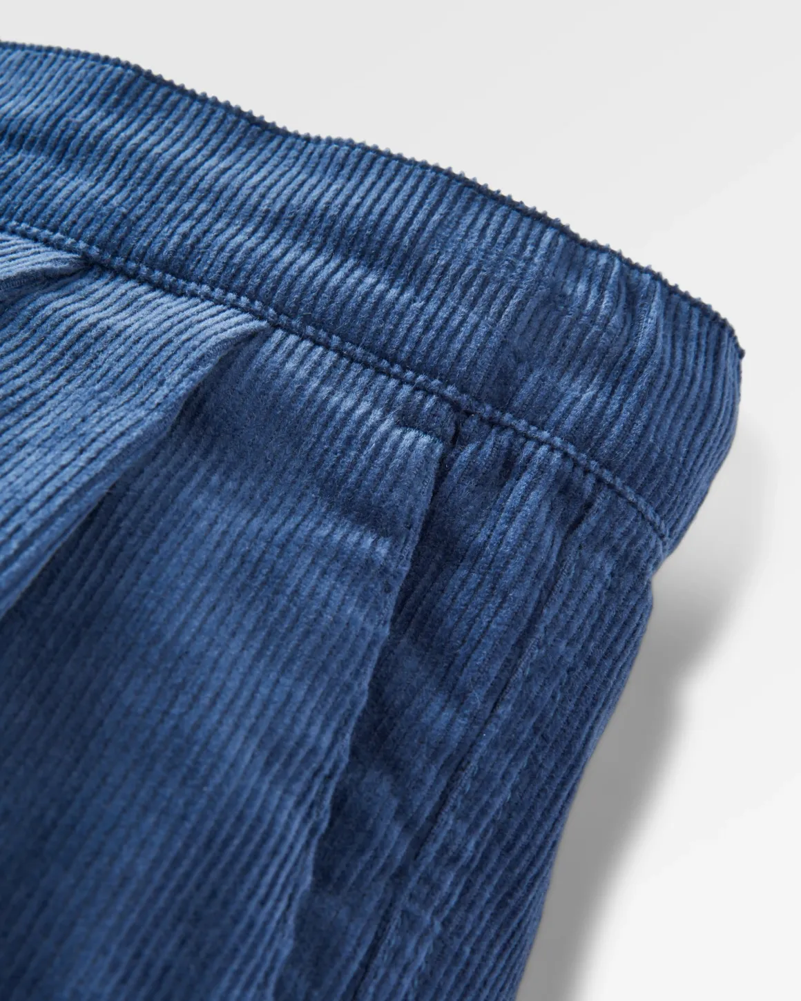 Pantalon en velours côtelé recyclé Compass - Denim foncé