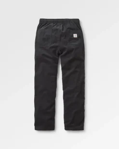 Pantalon en velours côtelé recyclé Compass - Noir