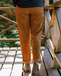 Pantalon en velours côtelé recyclé Compass - Coconut