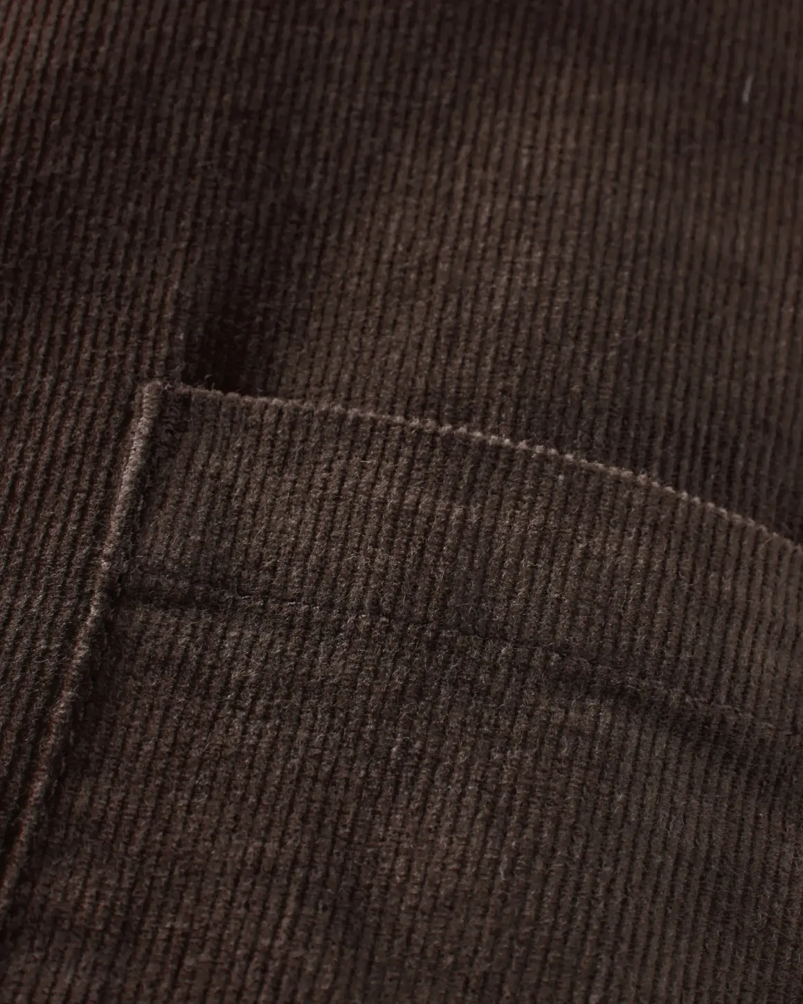 Pantalon en velours côtelé bio Someday - Café