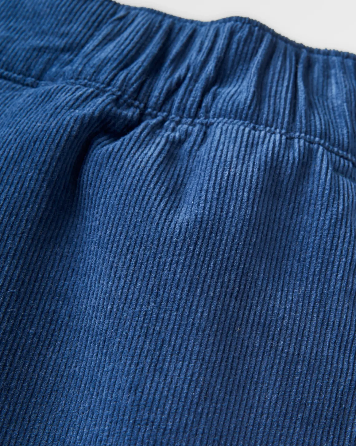Pantalon en velours côtelé bio Someday - Denim foncé