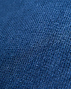 Pantalon en velours côtelé bio Someday - Denim foncé