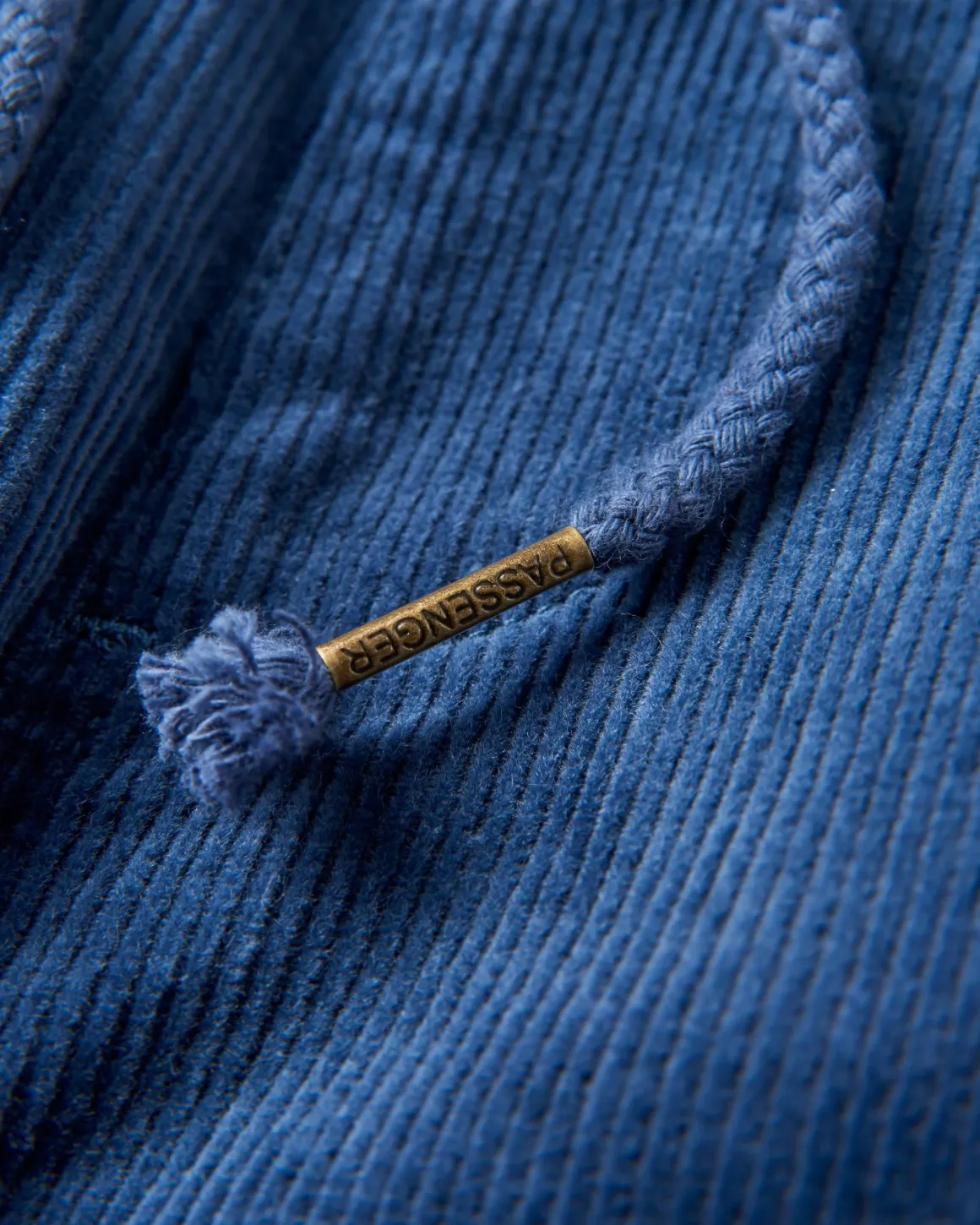 Pantalon en velours côtelé recyclé Compass - Denim foncé