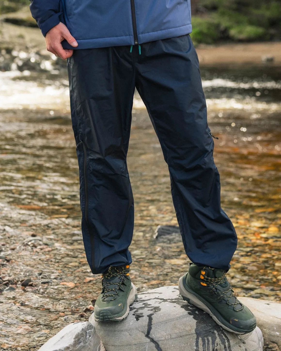 Pantalon Imperméable Recyclé - Bleu Marine Profond