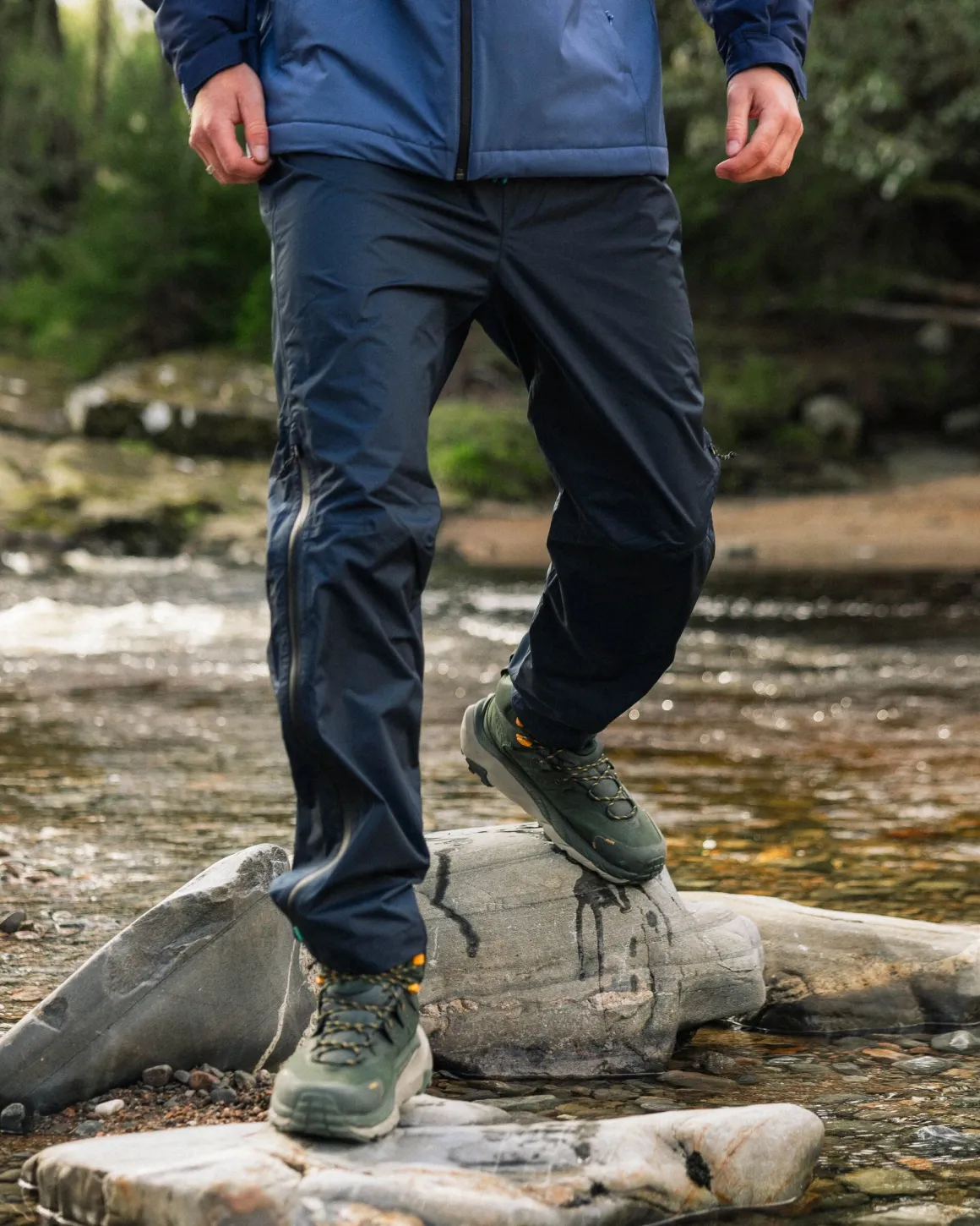 Pantalon Imperméable Recyclé - Bleu Marine Profond