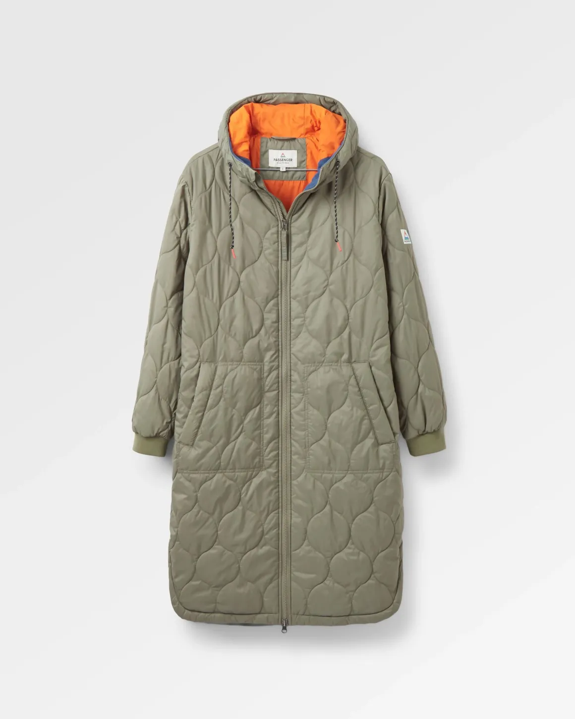 Parka Isolant Recyclé Flora 2.0 Longue - Olive Poussiéreux