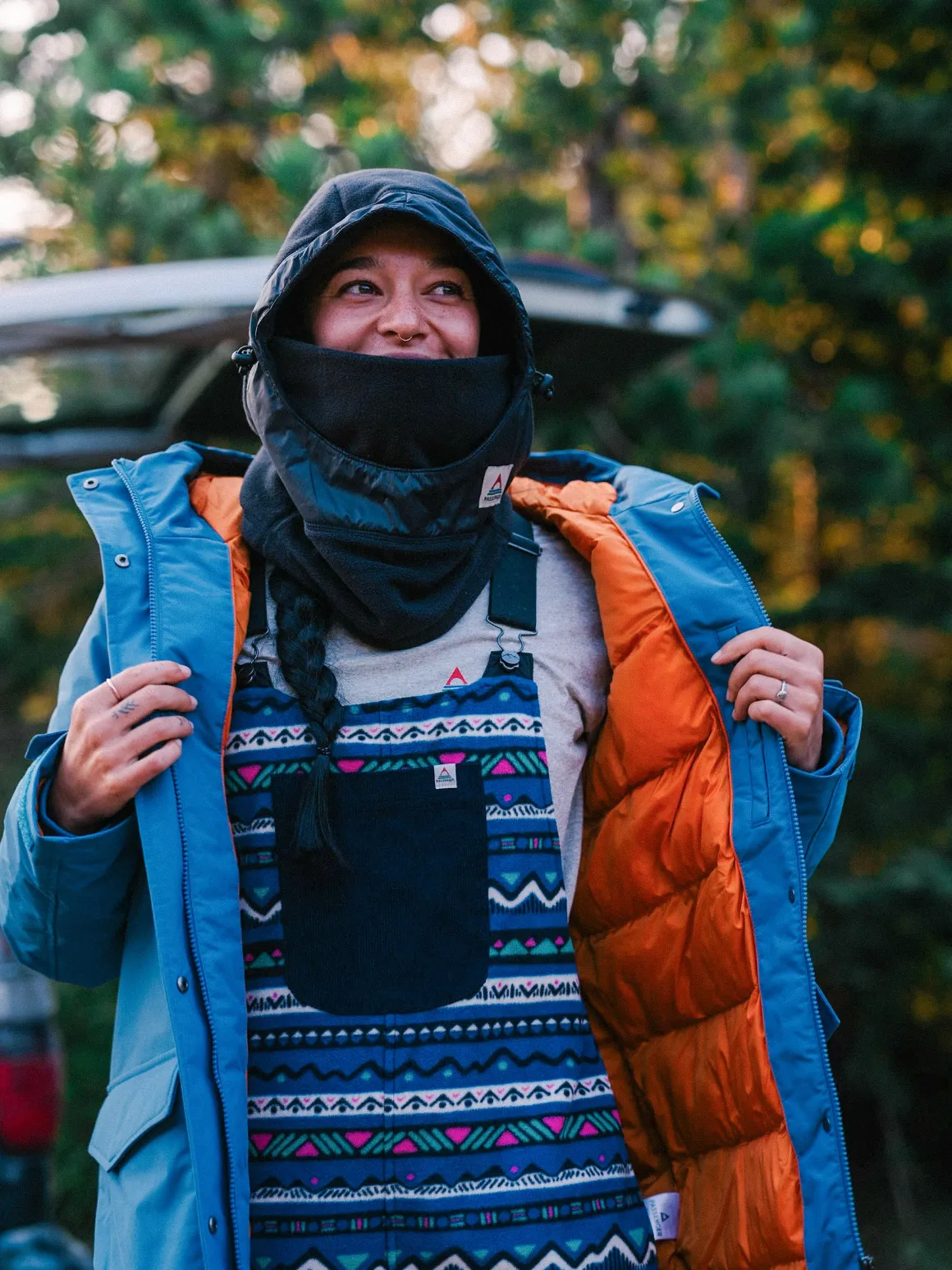 Parka Isolante Recyclée Alaska - Bleu Acier