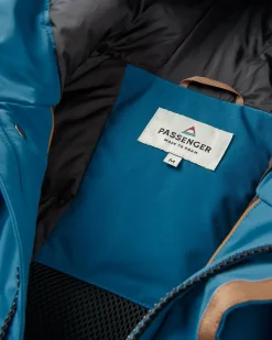 Parka Isolante Recyclée Baltic - Toffee/Bleu Acier