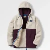Polaire Sherpa doublée de polaire recyclée Nestling - Prune profonde