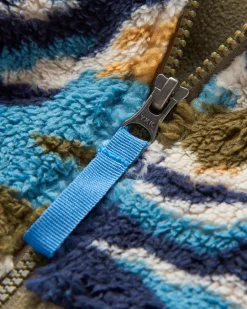 Polaire Sherpa doublée de tissu recyclé Nestling - Mont Scenic Kaki