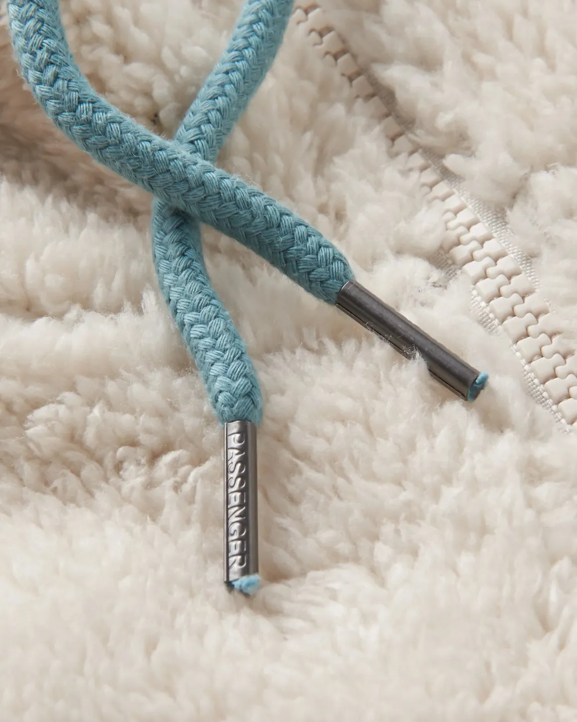 Polaire Sherpa doublée de polaire recyclée Nestling - Prune profonde