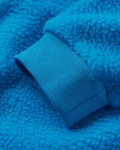 Polaire Sherpa recyclée Maren 1/2 Zip - Bluejay