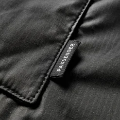 Poncho de surf doublé en sherpa recyclé Escapism - Noir
