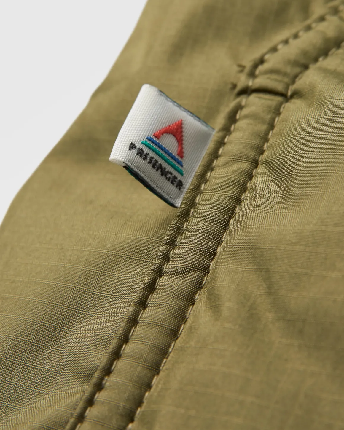 Poncho de surf recyclé doublé Sherpa - Kaki